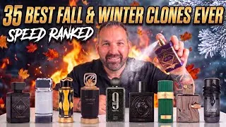 Thumbnail: 35 BEST Fall & Winter Fragrance Clones EVER (Speed Ranked)
