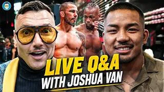 Thumbnail: Joshua Van on Manel Kape: "He Better Wait for The King" Reacts to Pantjoa Rematch " | LIVE Q&A |
