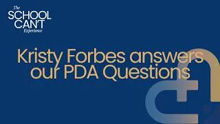 Thumbnail: #70 - Your PDA Questions Answered with Kristy Forbes