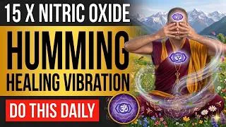 Thumbnail: Humming Bee Breath | Bhramari Pranayama Practice to Increase Nitric Oxide
