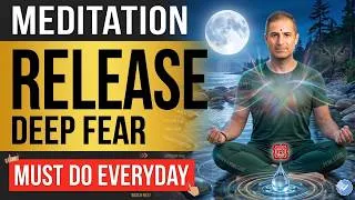Thumbnail: Root Chakra Meditation for Anxiety & Overthinking | Release Fear Before Sleep (10 Min)