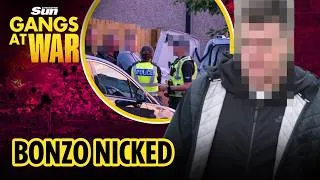 Thumbnail: 'Gang boss' Steven ‘Bonzo’ Daniel arrested in dawn swoop by police at Glasgow home
