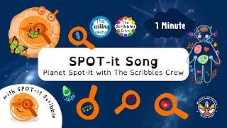 Thumbnail: SPOT-it Song | Scribbles Crew Emotional Literacy & Emotional Regulation | Interoception | Bodily