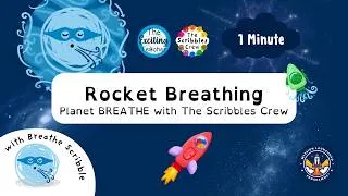 Thumbnail: Rocket Breathing | Planet BREATHE Scribbles Crew Emotional Literacy Mindfulness Emotional Regulation