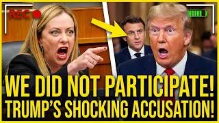Thumbnail: "We Did NOT Participate" — Meloni Pushes Back On Trump's Iran Accusation