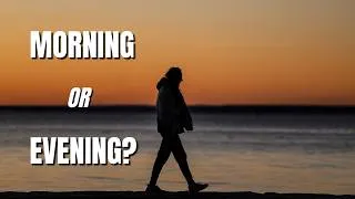 Thumbnail: When You Walk May Matter More Than You Think