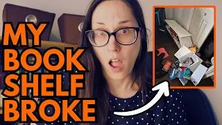 Thumbnail: My Bookshelf Collapsed, So I  Unhauled More Books