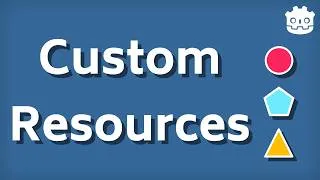 Thumbnail: How to create custom resources in Godot 4
