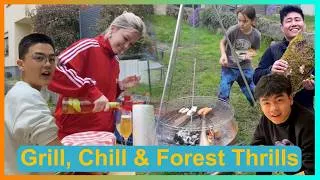 Thumbnail: Grill, Chill & Forest Thrills VLOG285 | TheShimrays