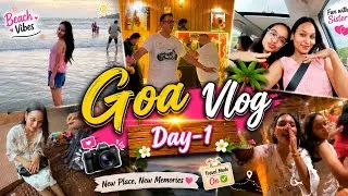 Thumbnail: GOA VLOG Day 1 | Beach | Goa Tourist Places | Goa Fun Amd Unforgettable Memories🌴🏖️ #goavlog #beach 