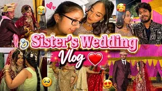Thumbnail: Sister’s Wedding Vlog❤️| Dance, Drama, Mehandi, Shaadi| #wedding #sisterwedding #viral #vlogs #like 