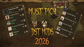 Thumbnail: MUST Pick Mods For 2026 in Don't Starve Together (For Begginers and Advanced Players)