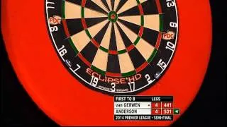 Thumbnail: Premier League of Darts 2014 - Semi Final | van Gerwen v Anderson
