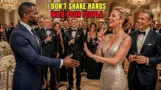 Thumbnail: "I Don't Shake Hands With You," the CEO Sneered — Minutes Later, He Was Introduced as Her BOSS