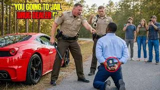 Thumbnail: Cop Wrecked a Black Man's $5M Ferrari — Had No Idea He's an FBI AGENT