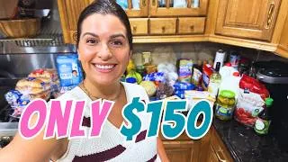 Thumbnail: $150 Pantry Cooking Challenge! Making My Weekly Meal Plan From My Pantry, Freezer, & Fridge!