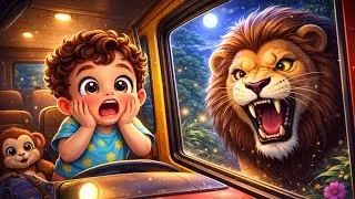 Thumbnail: Wheels on the bus goes | Jungle version | Nursery Rhymes | Kids videos | Kids Songs | Rhymes 