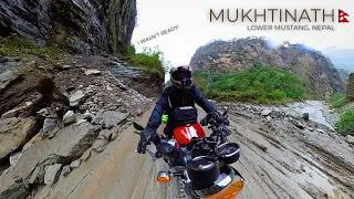 Thumbnail: The Most Dangerous Ride of My Life 🇳🇵 | Riding to Muktinath, Nepal
