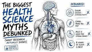Thumbnail: CHANNEL ANCHOR | The Biggest Health Science Myths Debunked (What Research Actually Shows)