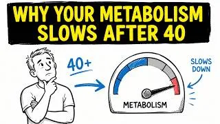 Thumbnail: The Exact Age Your Metabolism Actually Starts Slowing | Not 40