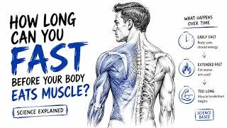 Thumbnail: How Long Can You Fast Before Your Body Eats Muscle? (Science Explained)
