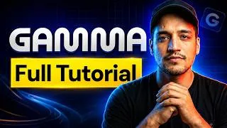Thumbnail: Create Stunning Presentations in Minutes with Gamma AI | Full Tutorial in Hindi