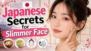 Thumbnail: 5 Japanese Secrets for a Slimmer-Looking Face 🇯🇵 ✨