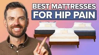 Thumbnail: The Best Mattresses For Hip Pain – Our Top 6 Picks of 2026!
