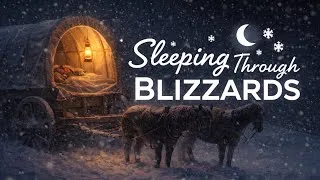 Thumbnail: Sleeping Through Blizzards | boring history for sleep 