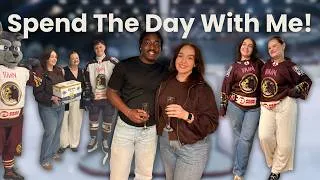 Thumbnail: A Surprising Reaction, First Ice Hockey Match & More! Spend The Day With Me! ✨