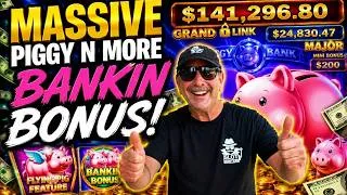 Thumbnail: HUGE WIN ON PIGGY N MORE BANKIN SLOT!