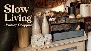 Thumbnail: The Beauty of Slow Living | Vintage Shopping and Cosy Baking