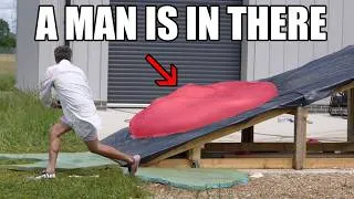 Thumbnail: 6ft Man in 6ft Giant Rolling Balloon - The Slow Mo Guys