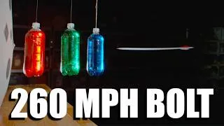 Thumbnail: Crossbow vs Triple Pendulum in Slow Motion - The Slow Mo Guys