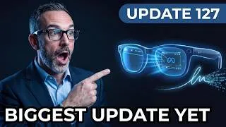 Thumbnail: Meta Ray-Ban Display Update 127: Handwriting, Threads, and the Biggest Update Yet