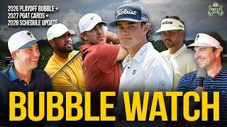 Thumbnail: 2026 FedEx Cup Bubble Watch + the Future of the PGAT: 2027 Status, and 2028 Events