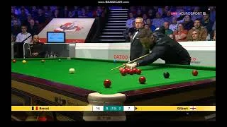 Thumbnail: Luca Brecel vs David Gilbert (Frame 8) - Snooker World Championship 2024