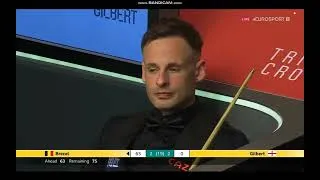 Thumbnail: Luca Brecel vs David Gilbert (Frame 5) - Snooker World Championship 2024
