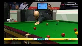 Thumbnail: Luca Brecel vs David Gilbert (Frame 4) - Snooker World Championship 2024
