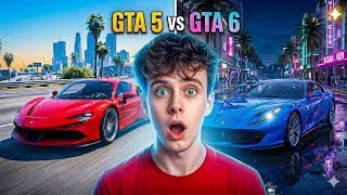 Thumbnail: GTA 6 VS GTA 5 CAR Compare 