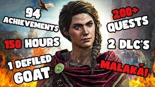 Thumbnail: I've NEVER played Assassins Creed. So I 100%'d Odyssey. I'm Tired.