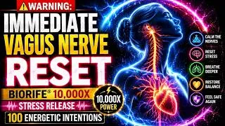 Thumbnail: ⚠️ WARNING: IMMEDIATE VAGUS NERVE RESET • BioRife® 10,000X Stress Release