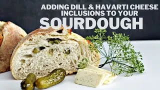 Thumbnail: Adding Inclusions during Shaping   Dill and Havarti Cheese Sourdough Bread