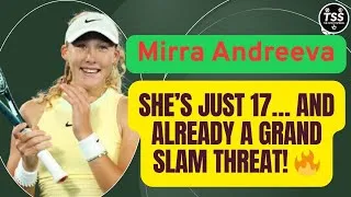 Thumbnail: Mirra Andreeva: The 17-Year-Old Tennis Prodigy Taking Over the WTA Tour! #tennis | The Sport Sphere