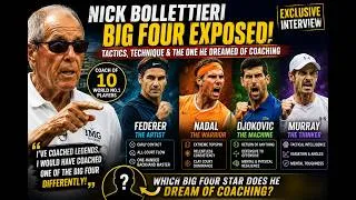 Thumbnail: #Federer, #Nadal, #Djokovic or #Murray? 🤫 Who #Bollettieri WANTED to Coach! 📈 Nostalgic Interview