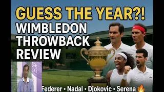 Thumbnail: Blast From The Past: The Epic #Wimbledon Tournament Review! 🏆 Can you guess the year?
