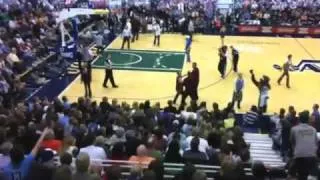 Thumbnail: Utah Jazz bear vs Cleveland Cavaliers fan [HD]