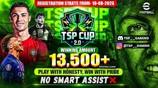 Thumbnail: THE TSP CUP 2.0 💥 CHANCE TO WIN 13500 EFOOTBALL COINS 🤑 WATCH TILL END FOR INFORMATION . #efootball