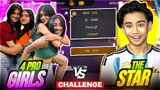 Thumbnail: THE STAR VS 4 PRO GIRLS😎 SUPERCHAT 10,000🤑  || THE STAR