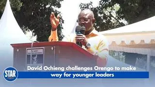 Thumbnail: David Ochieng challenges Orengo to make  way for younger leaders